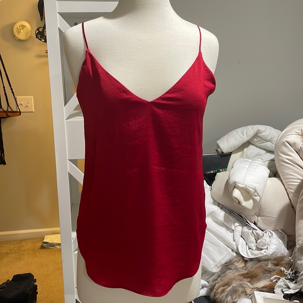 Small Red Express Top